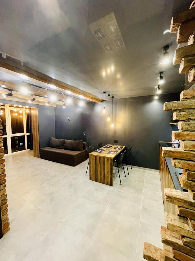 Loft В River Park З Джакузі Dnipro Dış mekan fotoğraf