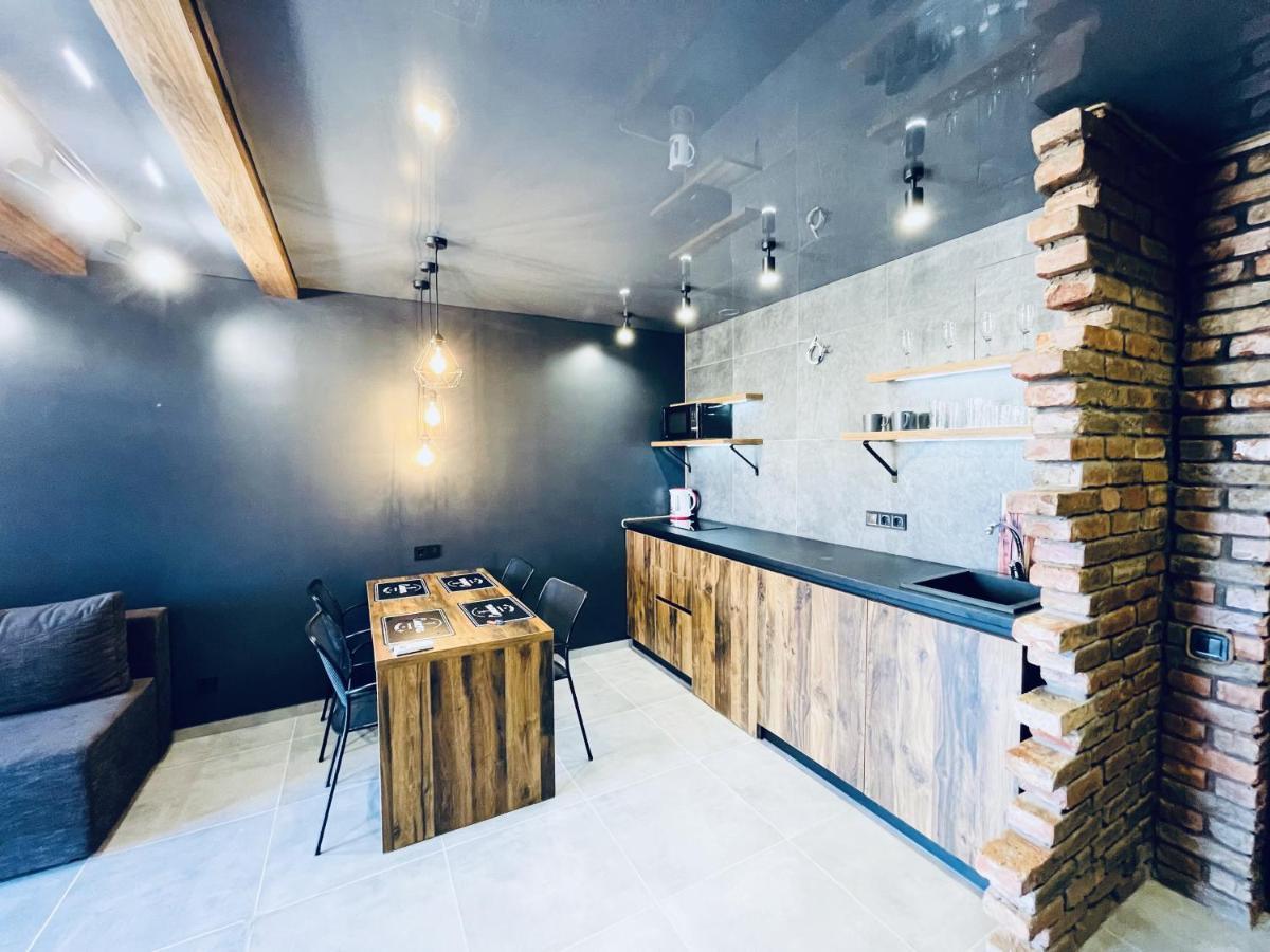 Loft В River Park З Джакузі Dnipro Dış mekan fotoğraf