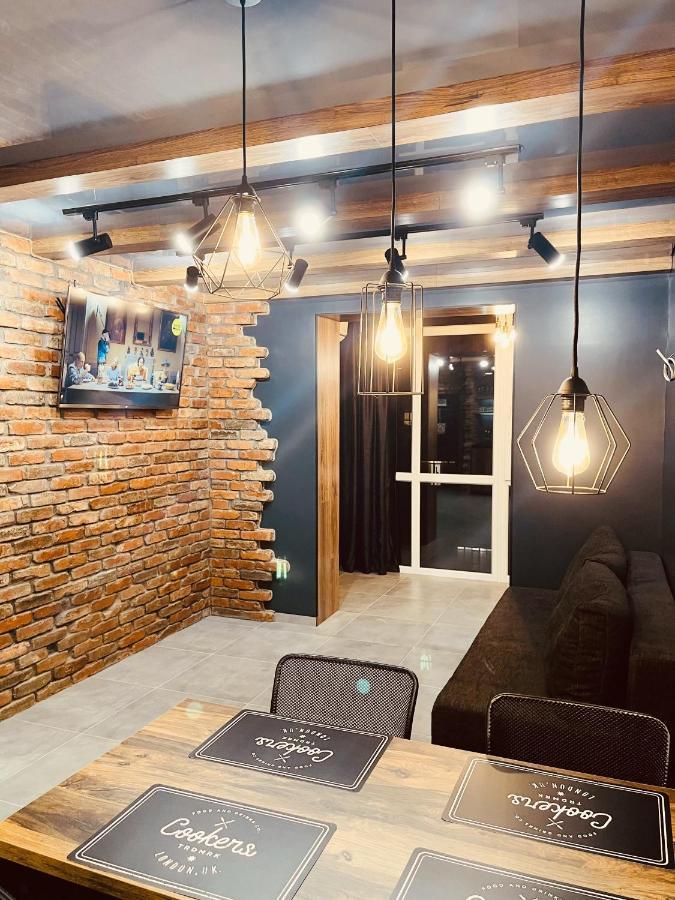 Loft В River Park З Джакузі Dnipro Dış mekan fotoğraf